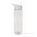 740mL Single Wall Water Bottle With Straw